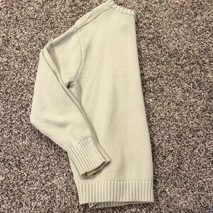 PacSun Women's Crewneck Sweater in Light Gray